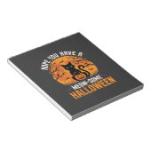 Bloc-note Chat Noir Halloween Incroyable (Incliné)
