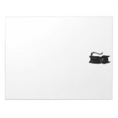 Bloc-note Chat noir mignon (Devant)