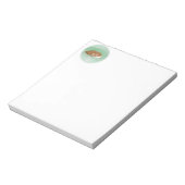 Bloc-note Chat orange endormi (Tourné)