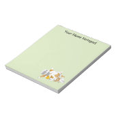Bloc-note Chat orange gingembre Papier toilette drôle Vert (Tourné)