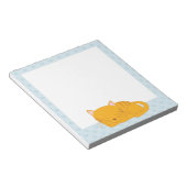 Bloc-note Chat Tabby Orange Dormant (Incliné)