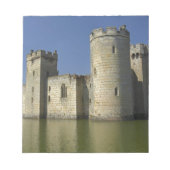 Bloc-note Château de Bodiam (1385), reflété dans les douves, (Devant)