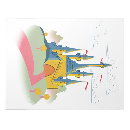 Bloc-note Château de Fairytail (Devant)