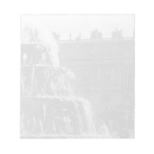 Bloc-note Château de France vintage Fontaine Pyramide Versai