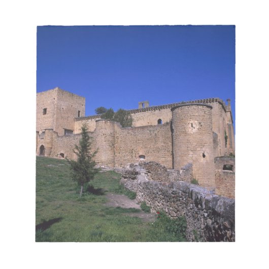 Bloc-note Château Pedraza, Castille-et-León, Espagne (Devant)