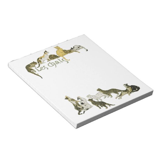 Bloc-note Chats, Alexandre Steinlen (Incliné)