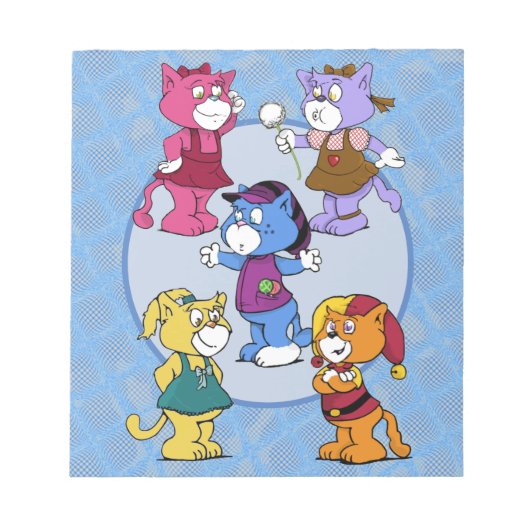 Bloc-note Chats Boomi (Devant)