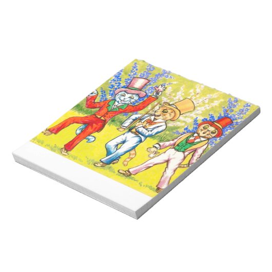 Bloc-note Chats dansants (Tourné)