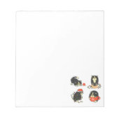 Bloc-note Chats de Noël mignons et amusants (Devant)