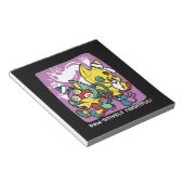 Bloc-note Chats déplaisants Halloween Art : Paw-sitly Fright (Incliné)