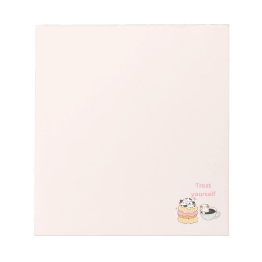 Bloc-note Chats gourmets (Devant)