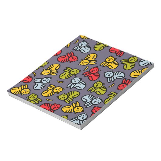 Bloc-note Chats plus bananes (Tourné)