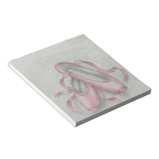 Bloc-note chaussures de ballet (Incliné)