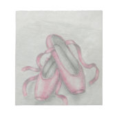 Bloc-note chaussures de ballet (Devant)