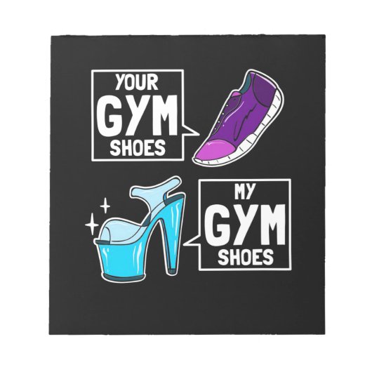 Bloc-note Chaussures de gym Ballet Dancer (Devant)