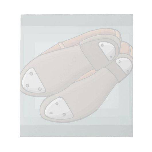 Bloc-note Chaussures Tap (Devant)