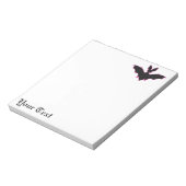 Bloc-note Chauve-souris d'Halloween (Tourné)