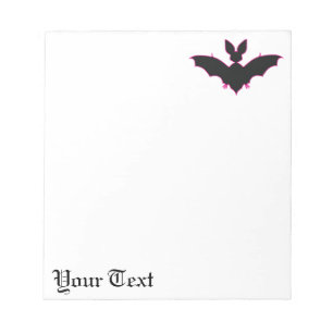 Bloc-note Chauve-souris d'Halloween