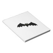 Bloc-note chauve-souris halloween (Incliné)