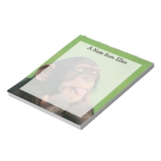 Bloc-note Cheeky Chimp (Tourné)