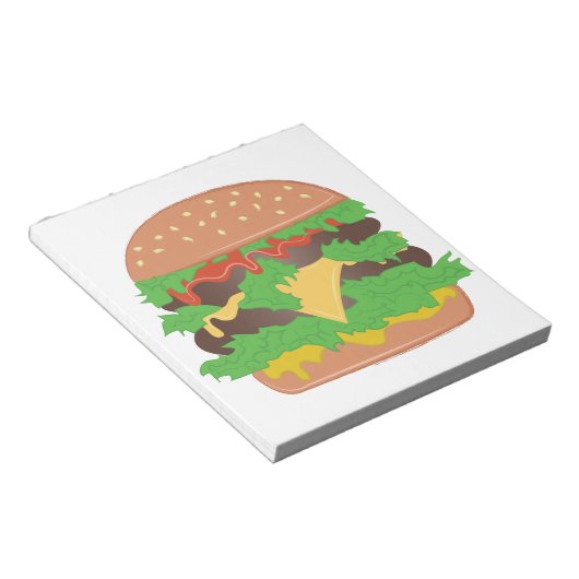 Bloc-note Cheeseburger (Incliné)