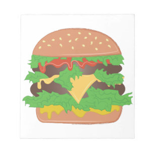 Bloc-note Cheeseburger