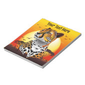 Bloc-note Cheetah African Feline Wild Animal (Tourné)