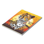 Bloc-note Cheetah African Feline Wild Animal (Tourné)