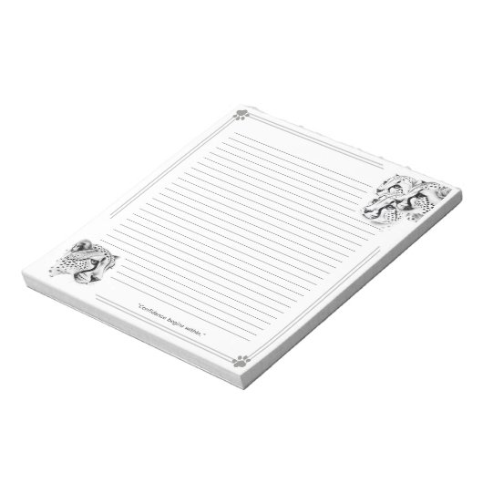 Bloc-note Cheetah Cubs Confidence with Lines (Tourné)