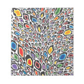 Bloc-note Cheetah psychédélique (Devant)