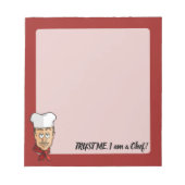 Bloc-note Chef (Devant)