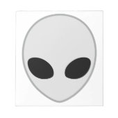 Bloc-note Chef Alien (Devant)