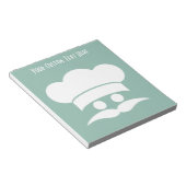 Bloc-note Chef custom color notepad (Incliné)