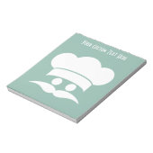 Bloc-note Chef custom color notepad (Tourné)