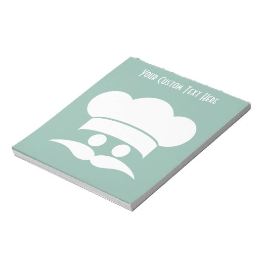 Bloc-note Chef custom color notepad (Tourné)