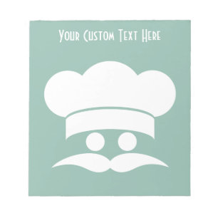 Bloc-note Chef custom color notepad