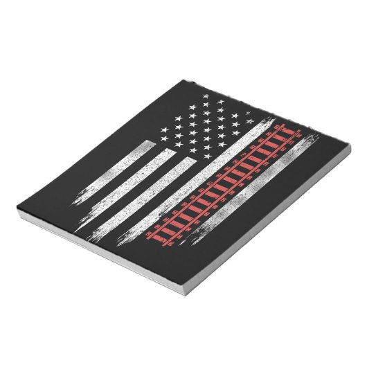 Bloc-note Chemin de fer américain modèle Drapeau (Tourné)