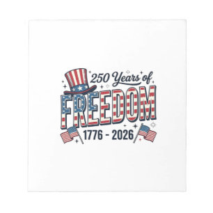 Bloc-note Chemise commémorative patriotique 250 ans de liber
