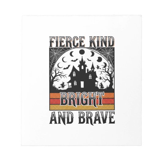 Bloc-note Chemise d'autonomisation Halloween Brave Vintage S (Devant)