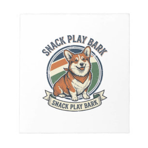 Bloc-note Chemise de chien Corgi drôle gravure vintage amour