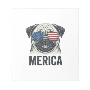 Bloc-note Chemise de conception de gravure vintage Merica Pu