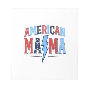 Bloc-note Chemise de gravure vintage patriotique American Ma