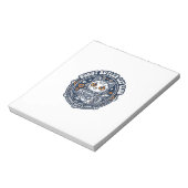 Bloc-note Chemise de l'amant de chat de majordome robot - Ro (Tourné)