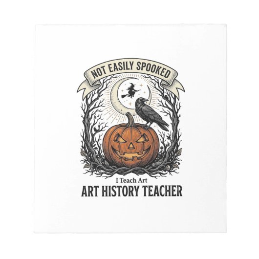 Bloc-note Chemise de professeur d'histoire de l'art avec gra (Devant)