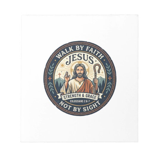 Bloc-note Chemise de tendance de café Jesus Matcha Graphique (Devant)