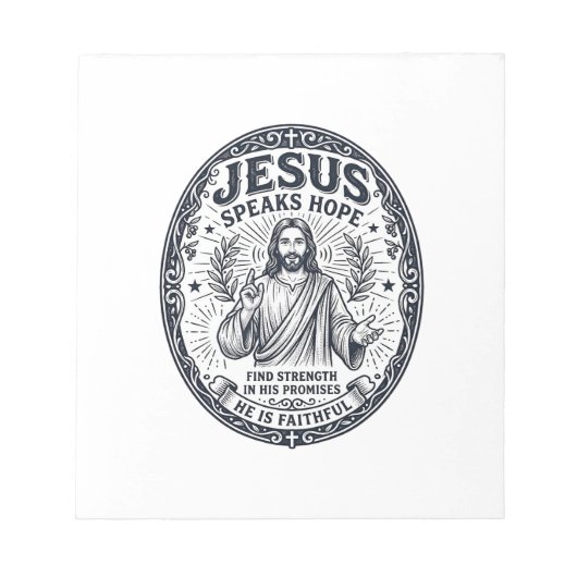 Bloc-note Chemise d'inclusion de la communauté sourde Jésus (Devant)