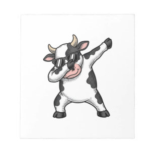 Bloc-note Chemise Graphique Vache Dabant Lunettes de Soleil