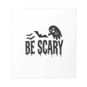 Bloc-note Chemise Halloween Chauve-Souris Fantôme Vintage Ef