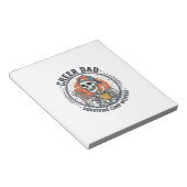 Bloc-note Chemise squelette de week-end de compétition survi (Incliné)