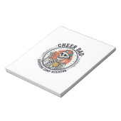 Bloc-note Chemise squelette de week-end de compétition survi (Tourné)